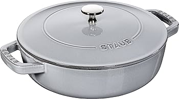 Amazon.co.jp: staub ストウブ 「 ブレイザー ソテーパン グレー 24cm