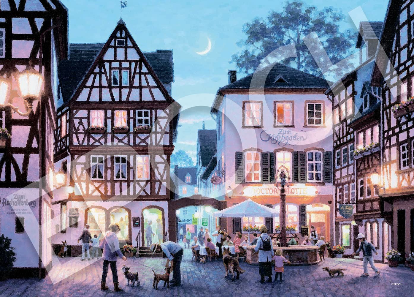 Amazon | エポック社 500ピース ジグソーパズル イラスト/アート 笹倉