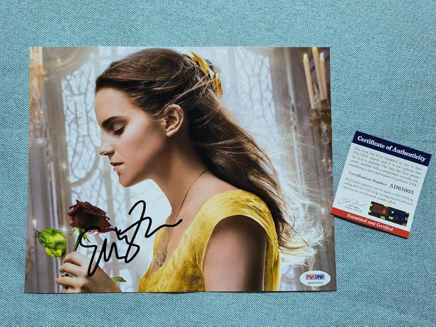 Amazon.co.jp: Emma Watson エマワトソン 直筆サイン入り写真 証明書
