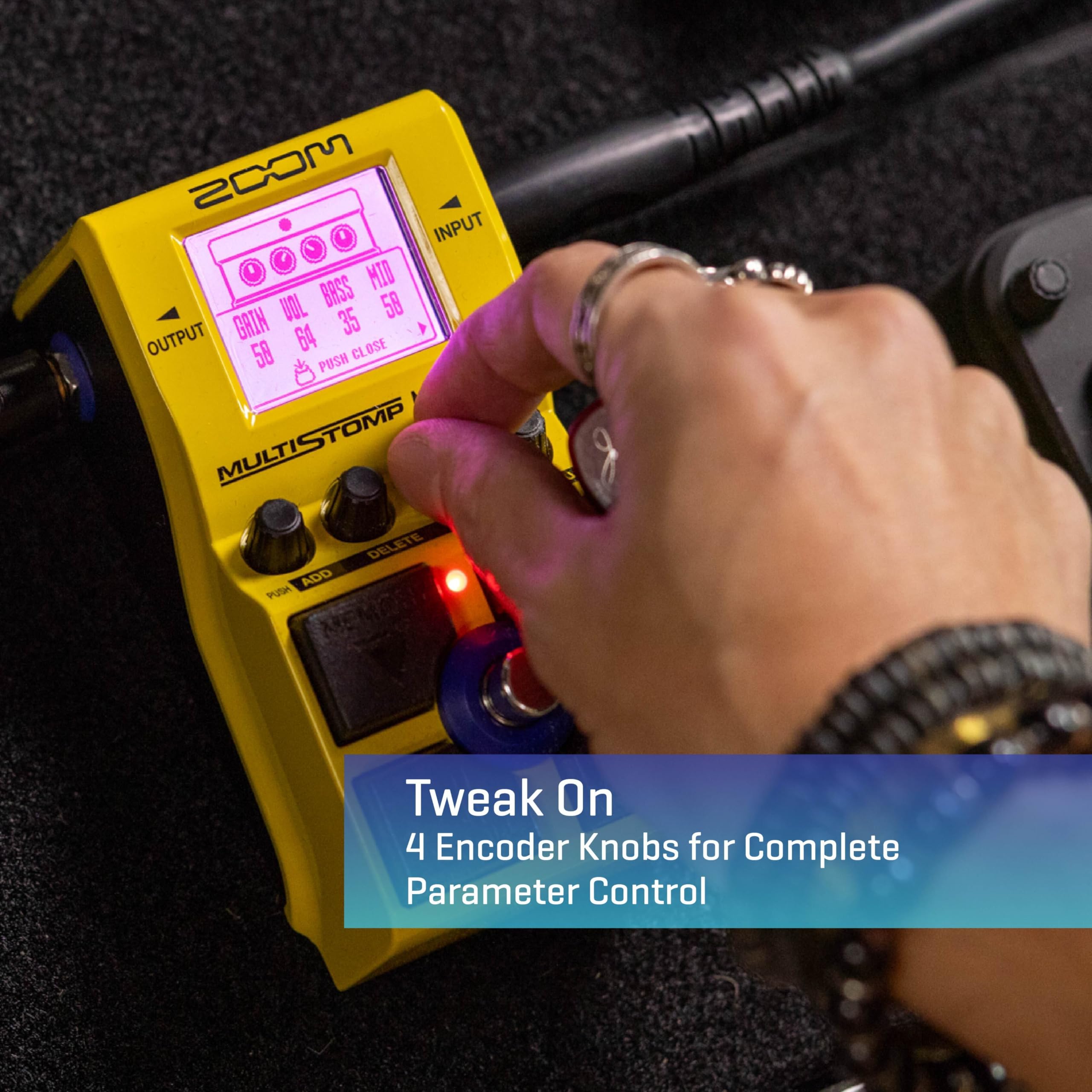 Amazon.com: Zoom MS-200D+ MultiStomp Guitar Effects Pedal with 200