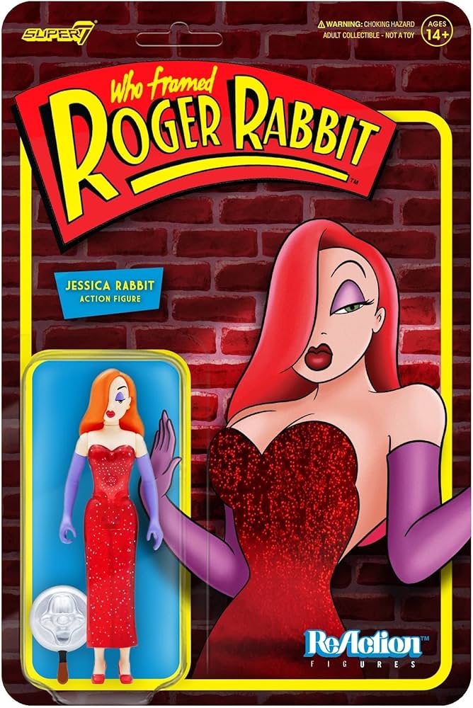 Amazon.co.jp: SUPER7 WHO フレーム入り ロジャーラビット W1 ジェシカ