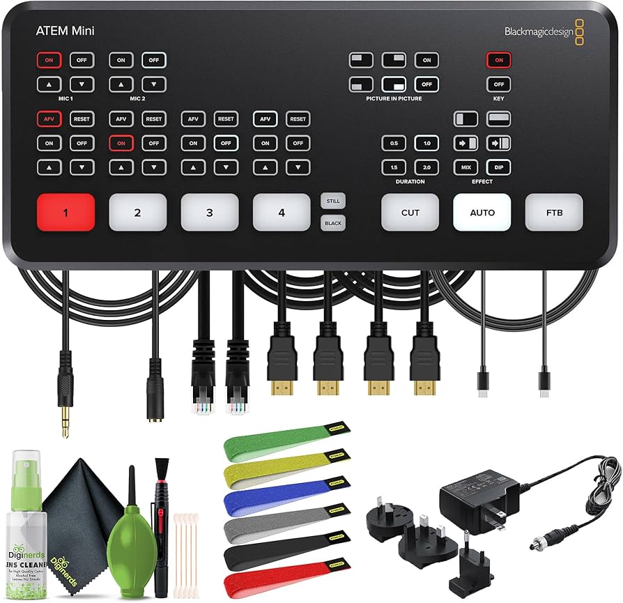 Amazon.com: Blackmagic Design ATEM Mini HDMI Live Switcher Ideal