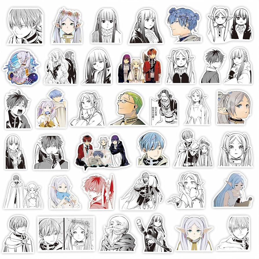 Amazon.co.jp: 葬送のフリーレン ステッカー セット人気 漫画 75枚