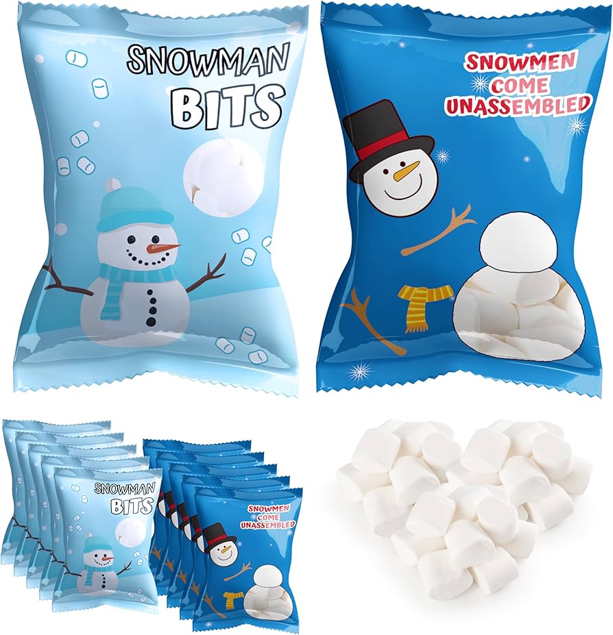 Amazon.com : 4E's Novelty 50 Packets Mini Marshmallows
