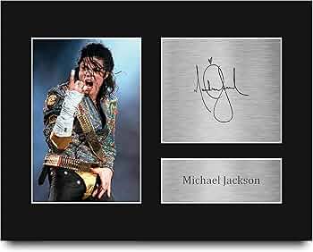 Amazon.co.jp: HWC Trading USL マイケル・ジャクソンギフト サイン