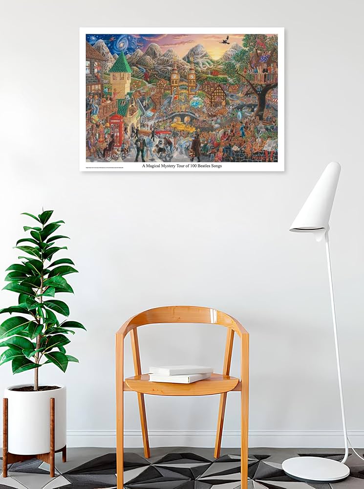 Amazon.com: BUY ART FOR LESS Officially Licensed A Magical Mystery