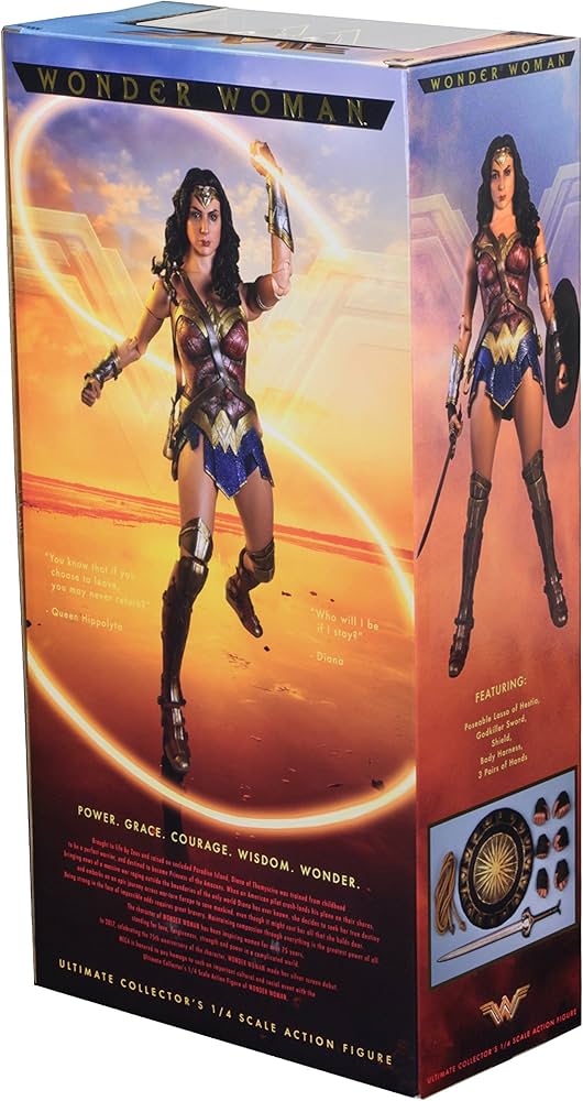 Amazon.co.jp: NECA ワンダーウーマン (2017) 1/4スケールアクション