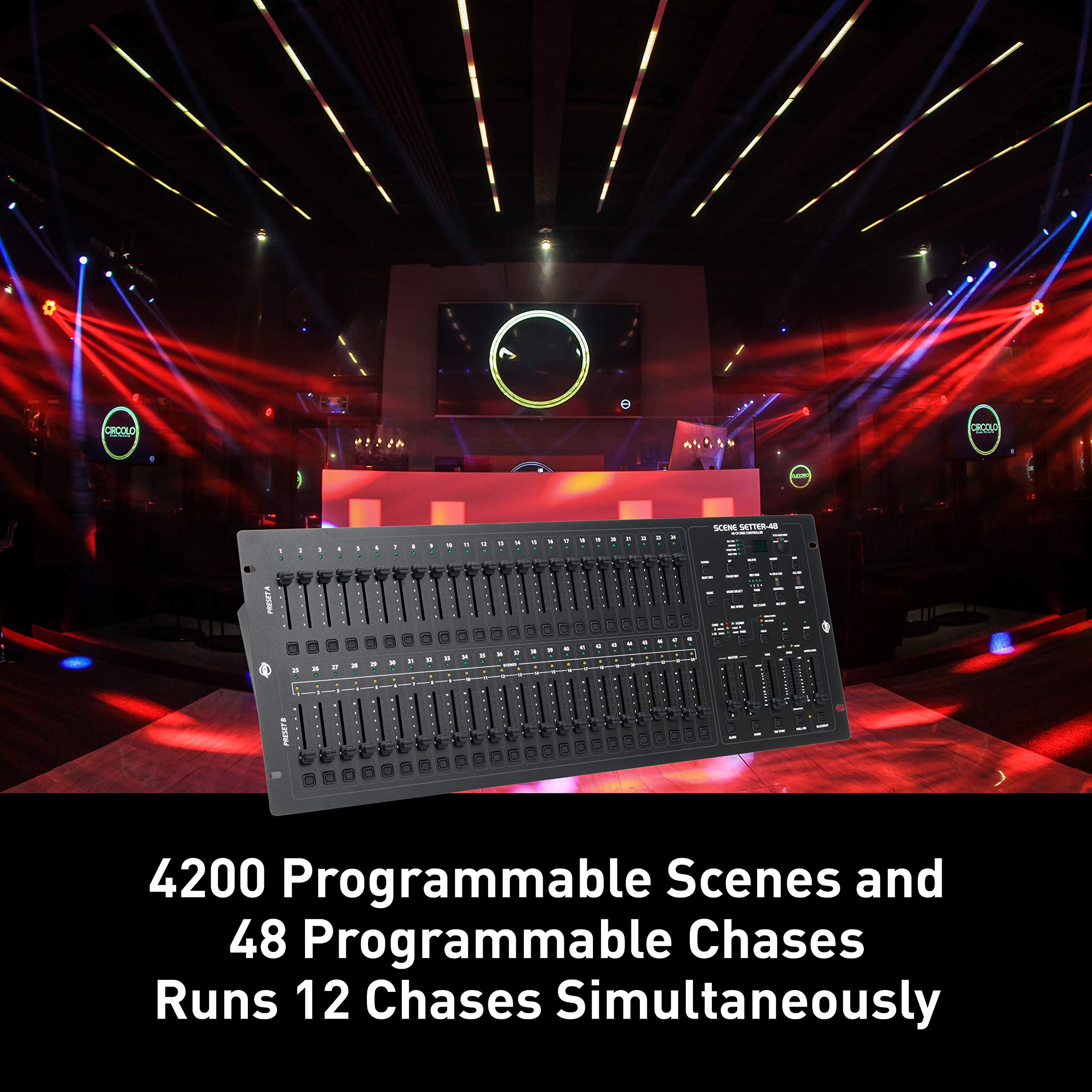 Amazon.com: ADJ Products SCENE-SETTER 48, Channel DMX Dimming