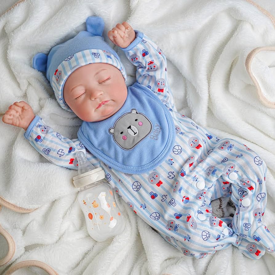 Amazon | BABESIDE リボーンベビードール 男の子 20インチ 愛らしい