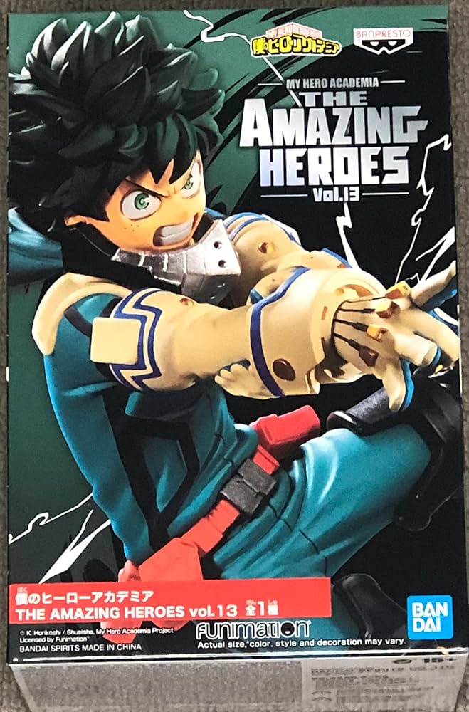 Amazon.com: BanPresto - My Hero Academia - The Amazing Heroes