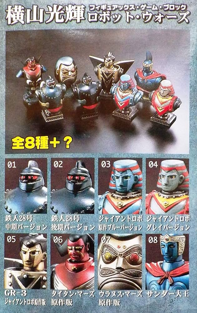 Amazon.co.jp: フィギュアックス・ゲーム・ブロック 横山光輝 ロボット