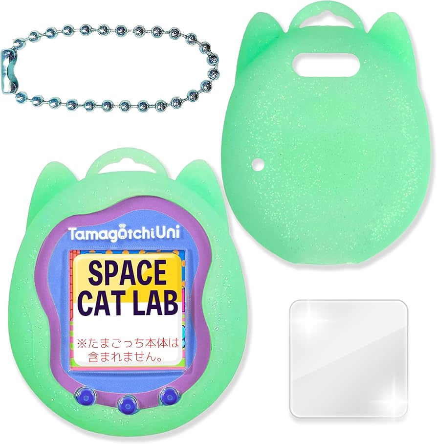 Amazon | SCLAB たまごっちUNI 用 シリコン パール猫カバー / ユニ