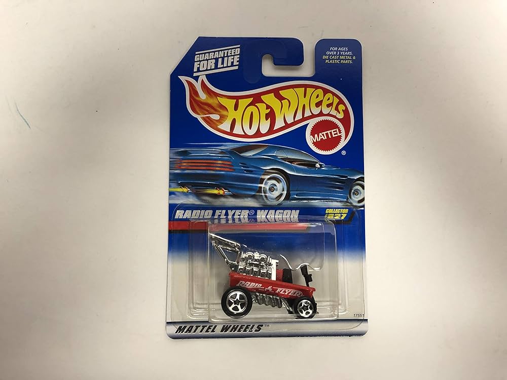 Radio Flyer Wagon (Red Color) 1998 Hot Wheels diecast Collector No