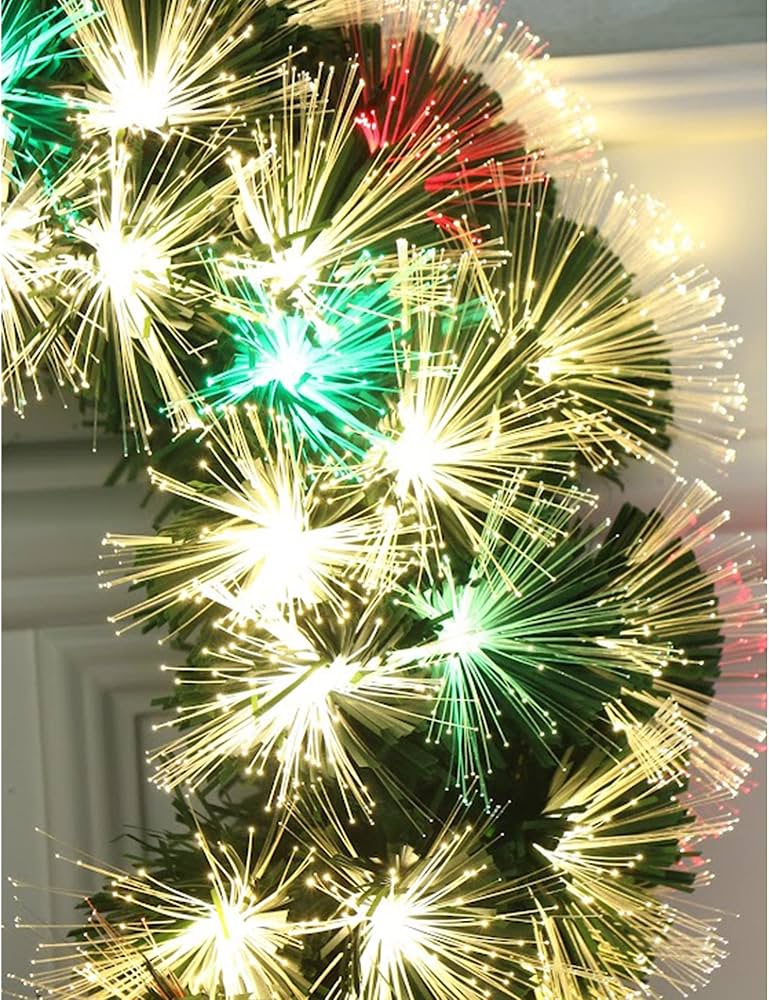 Amazon.co.jp: HOLIDAY STUFF マルチカラー LED 光ファイバー