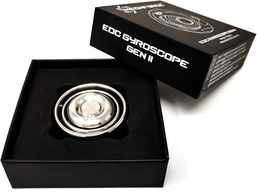 Amazon | Mechforce EDC ジャイロスコープ GEN2 ステンレススチール