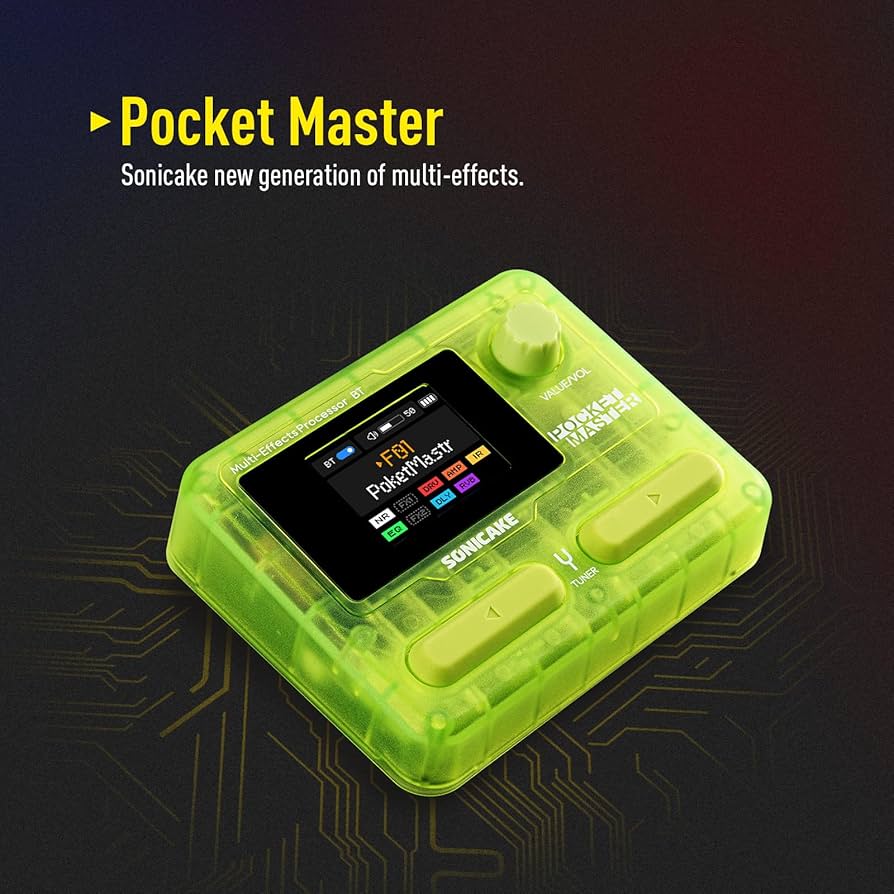Amazon.com: SONICAKE Pocket Master-Portable Multi Effects Pedal
