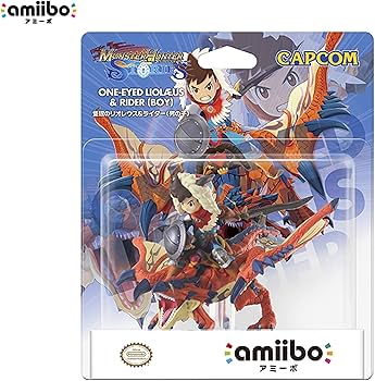 Amazon | amiibo 隻眼のリオレウス&ライダー(男の子