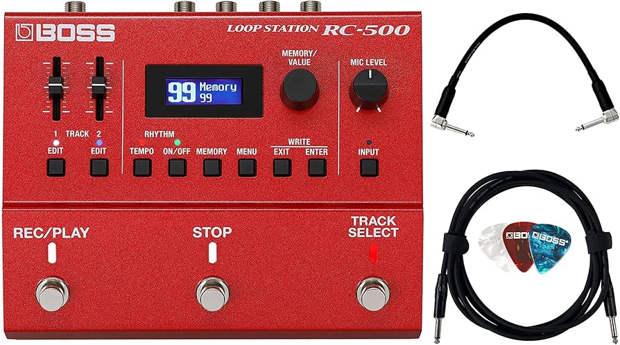 Amazon.com: Boss RC-500 Loop Station Bundle with Gearlux