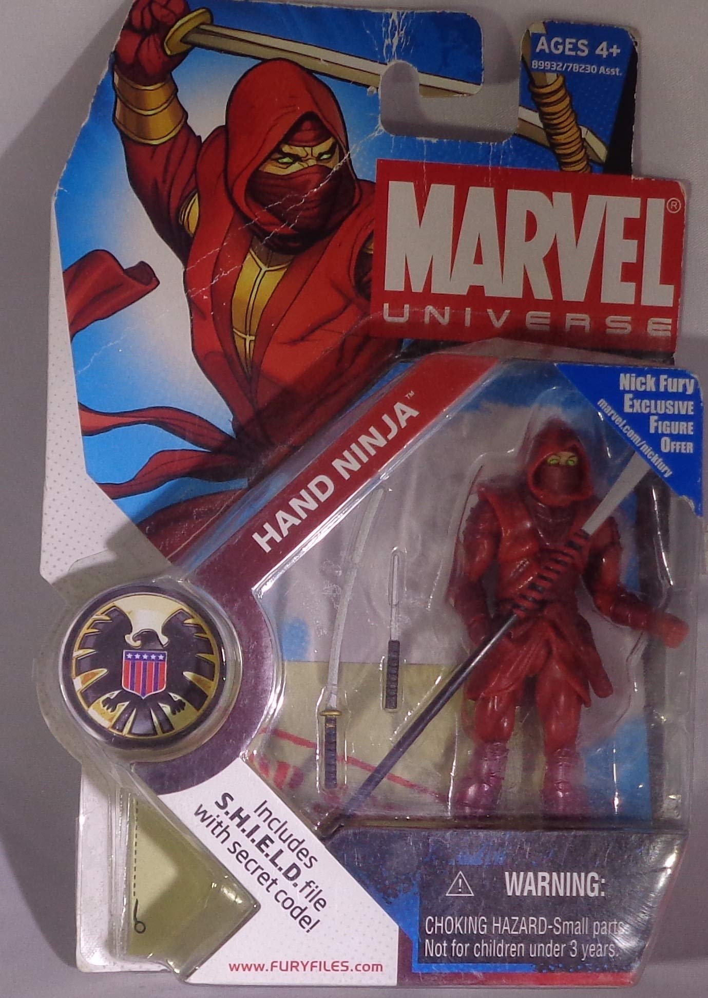 Amazon.com: Marvel Universe Series 1 Action Figure #024 Hand Ninja