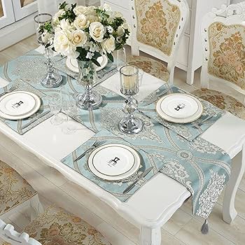 Amazon｜テーブル ランナー 食卓 フラワー おしゃれ テーブル センター