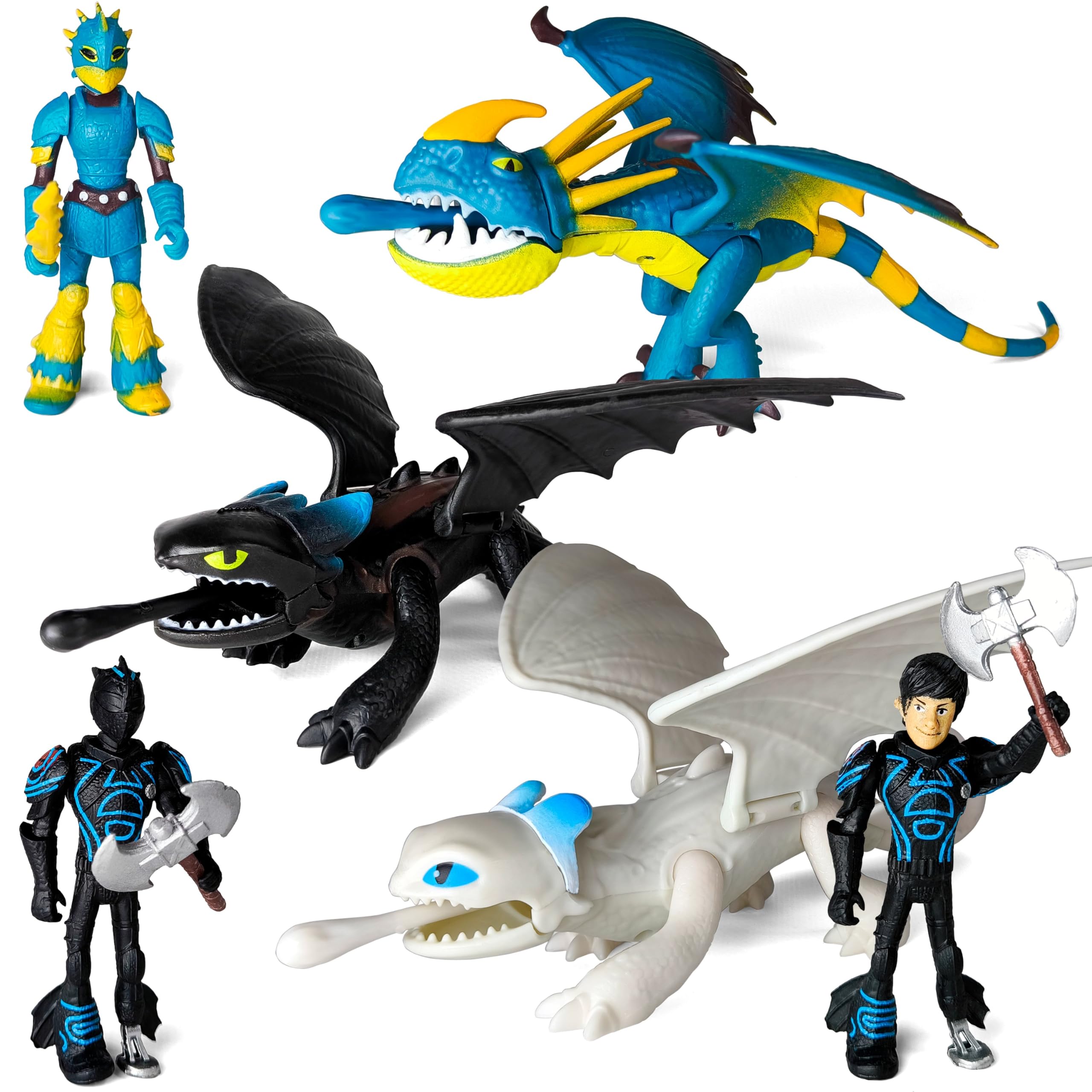 Amazon.com: Toysvill Dragons & Vikings Big Collection | Action