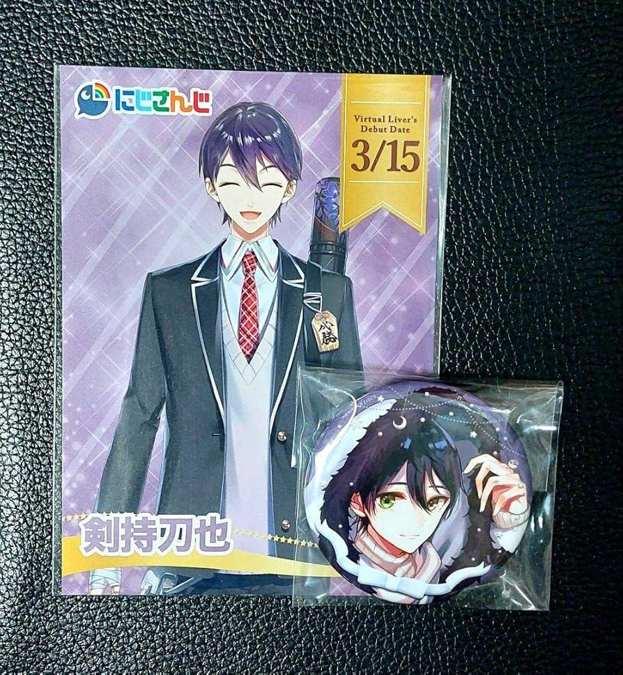 Amazon.co.jp: 剣持刀也 クリスマス 缶バッジ ライバーカード 1st