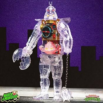 Amazon.com: Super7 Super Cyborg Teenage Mutant Ninja Turtles Kang