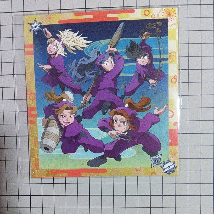 Amazon.co.jp: 忍たま乱太郎 四年生 イラストカード 商店 マルイ 平滝