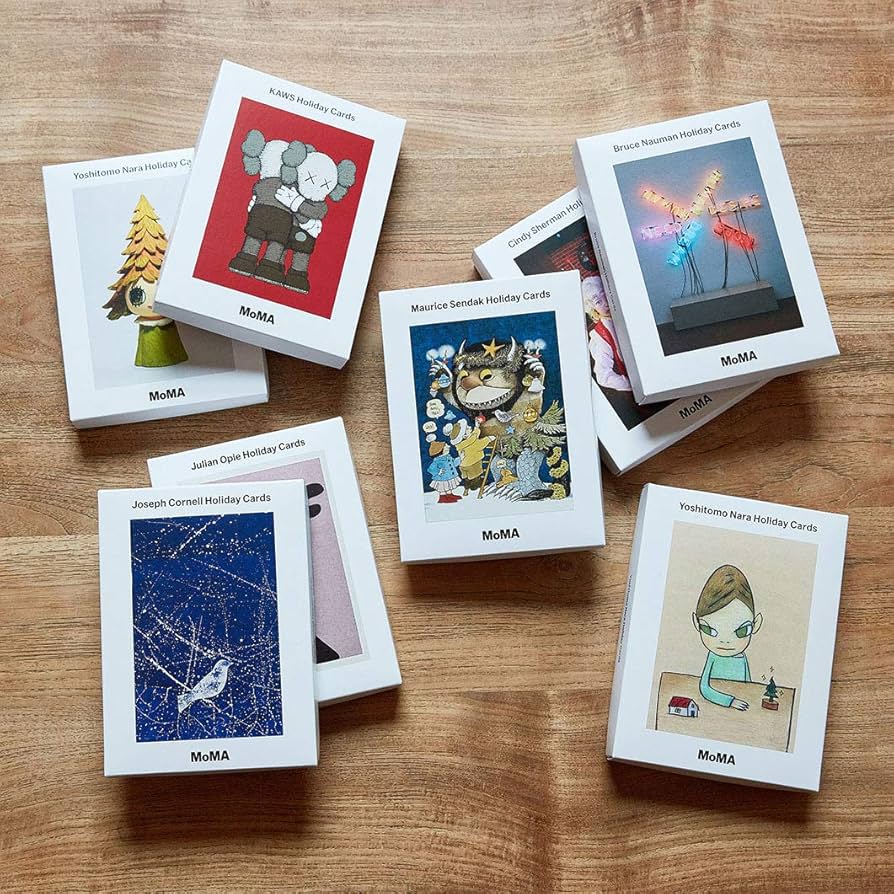 Amazon.co.jp: MoMA クリスマスカード 奈良美智 MORI GIRL （12枚