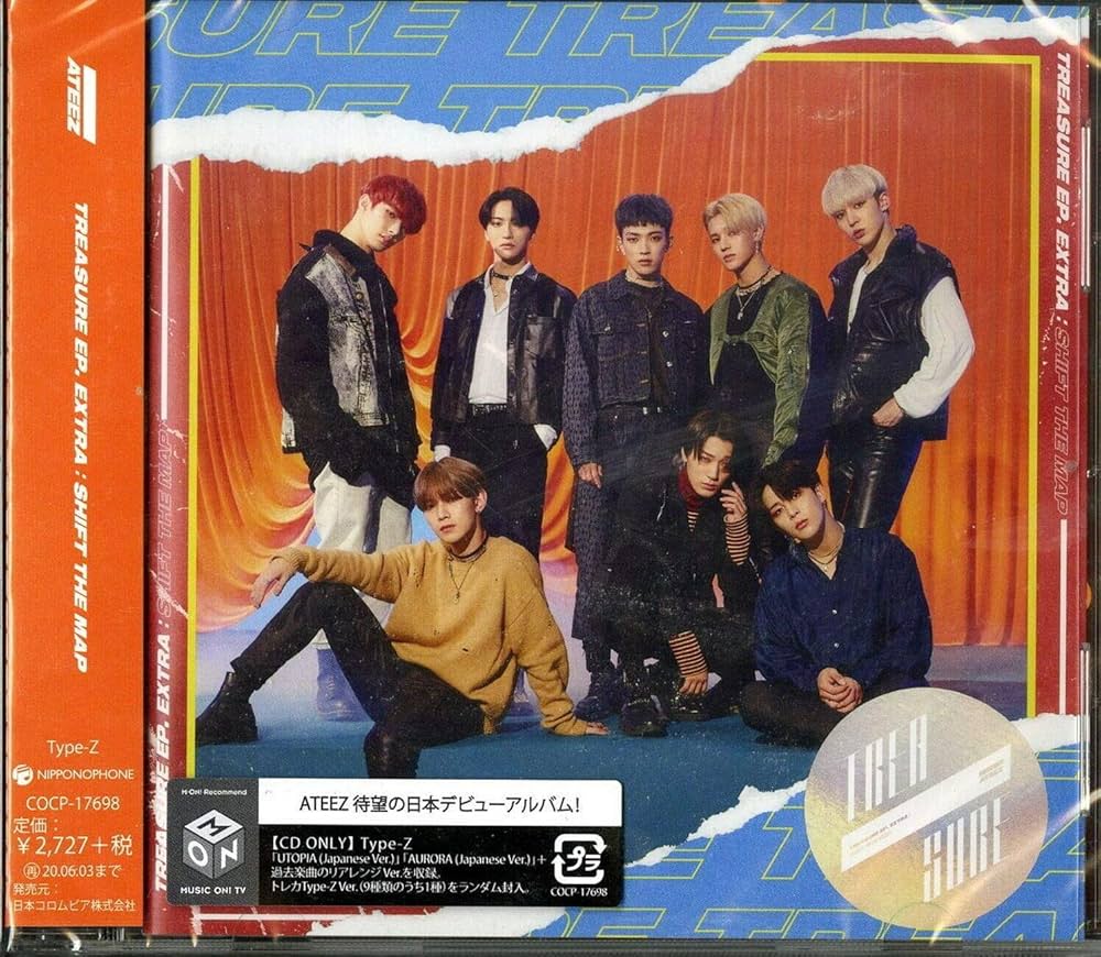 Ateez - Treasure EP: Shift the Map (Type Z) - Amazon.com Music
