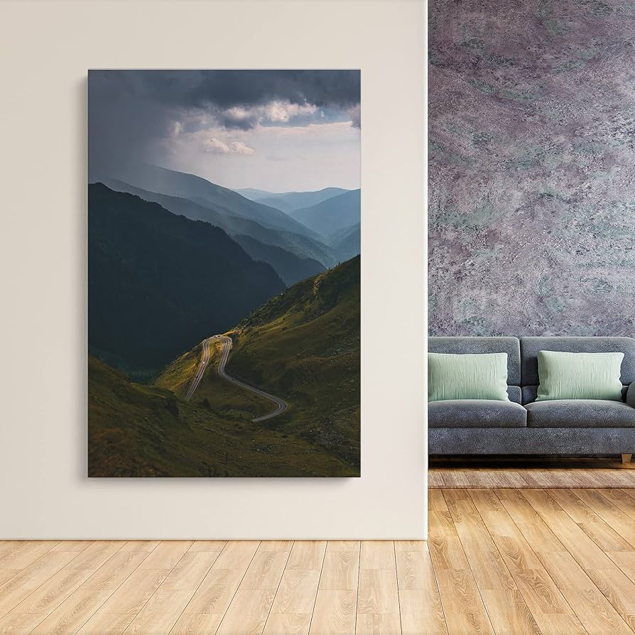 Amazon.com: AE Mountain Landscape Scenery Canvas Wall Art (40 X 60