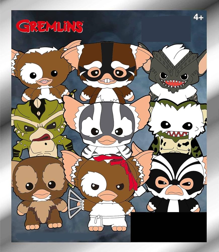 Amazon.com: Warner Bros. Gremlins Plush Bag Clip in Blind Bag