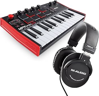 Amazon.com: AKAI Professional MPK Mini Play MK3 and M-Audio HDH40