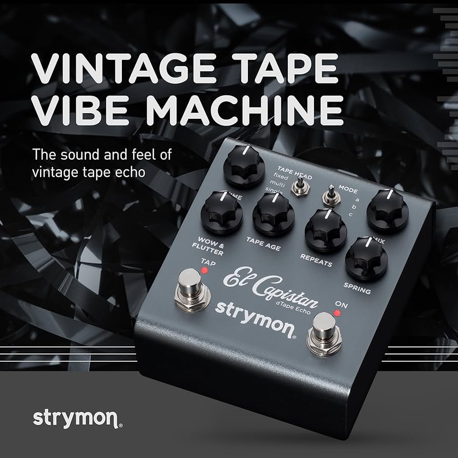 Amazon.com: Strymon El Capistan V2 dTape Echo Guitar Pedal for
