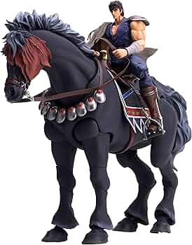 Amazon.co.jp: 北斗の拳 ケンシロウ&黒王号200X : ホビー