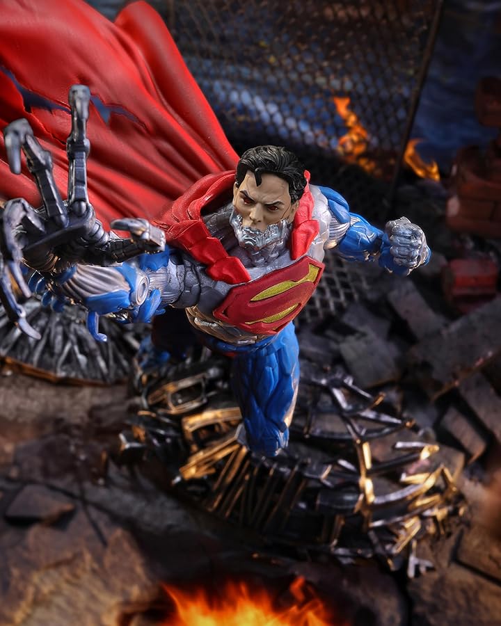 Amazon.co.jp: [McFarlane] DC Multiverse Cyborg Superman (New 52) 7