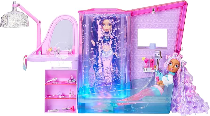 Amazon.com: Playset Mermaze Mermaidz Salon & Spa Playset with