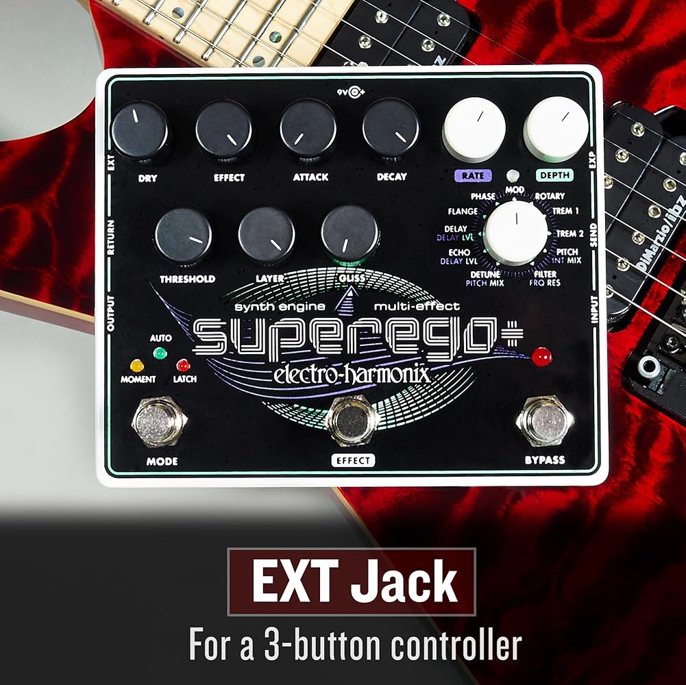 Amazon.co.jp: Electro-Harmonix Superego+ ギターシンセエフェクター