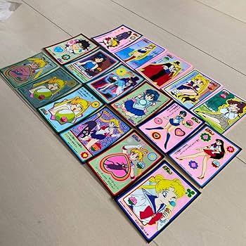 Amazon.co.jp: マイナーシール セーラームーン 初期 たんざくシール 山