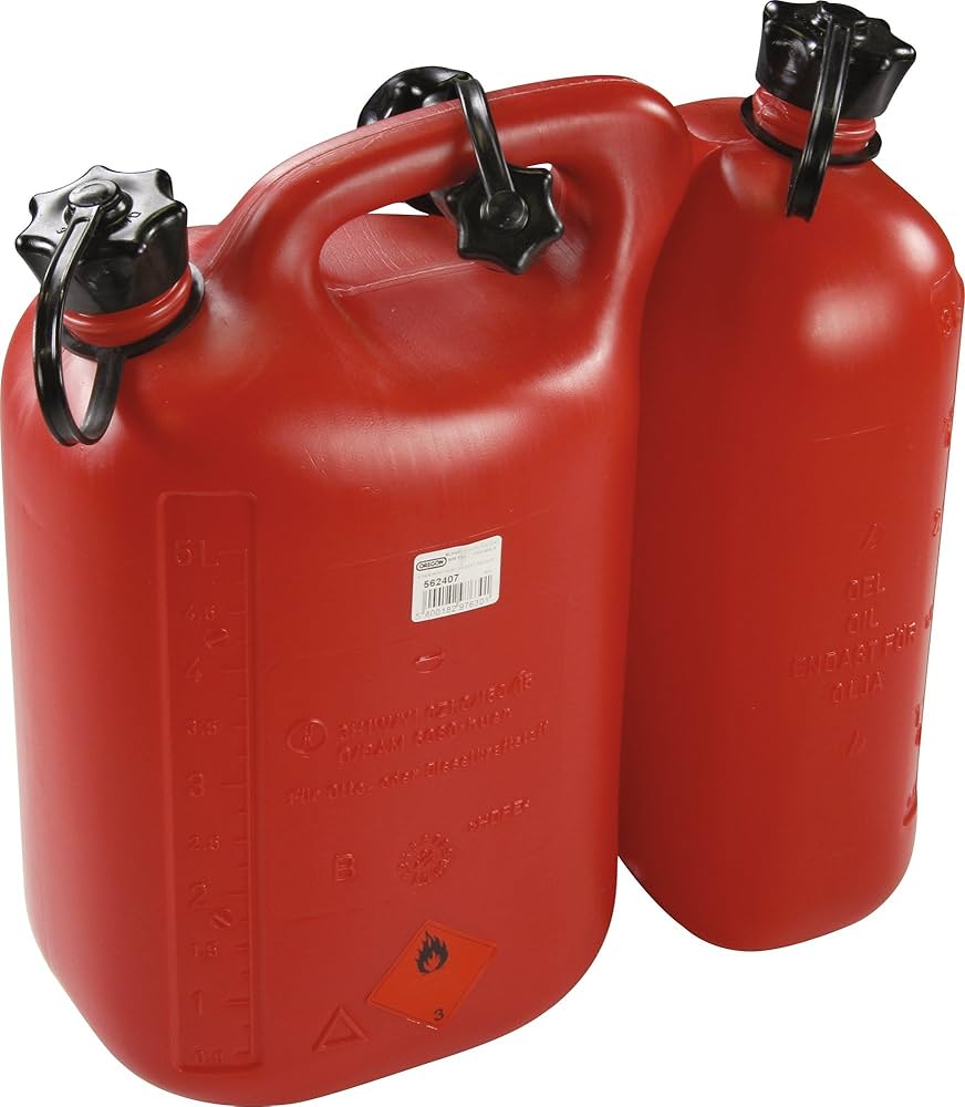 Oregon 562407 Economic Combi-Can, 5+3 litres, Red, Gas Cans