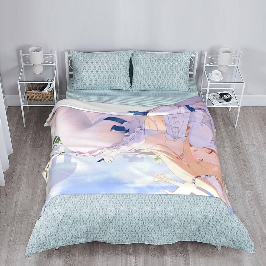 Amazon｜毛布 ブルーアーカイブ 百合園セイア ブランケット 大判