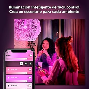 Philips - Hue White & Color Ambiance LED Starter Kit - 3