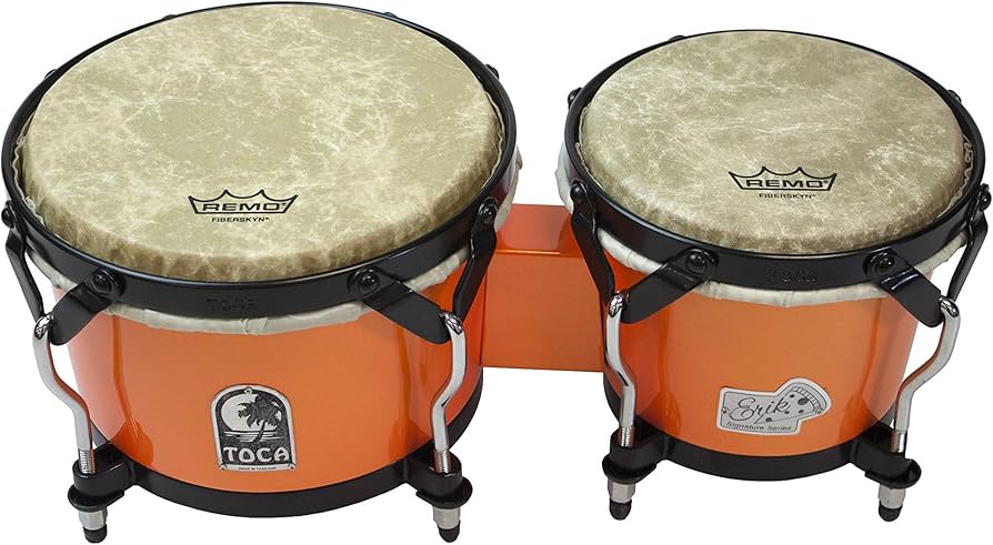 Amazon.com: TOCA ERIK PIZA BONGO IRIDESCENT ORANGE : Musical