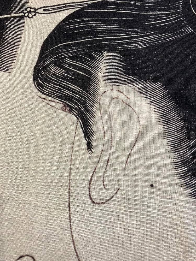 Amazon｜古今東西 浮世絵 春画 手ぬぐい 歌枕 喜多川歌麿 縦柄