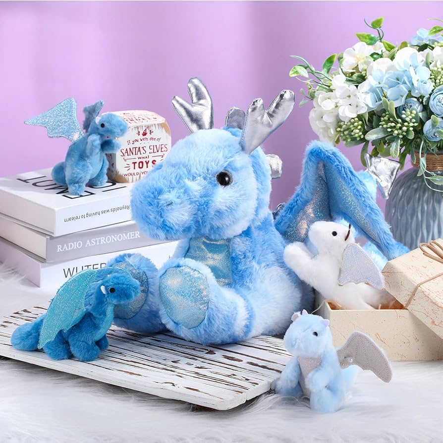 Amazon.co.jp: Syhood ドラゴンぬいぐるみ5点セット 18インチ Lサイズ