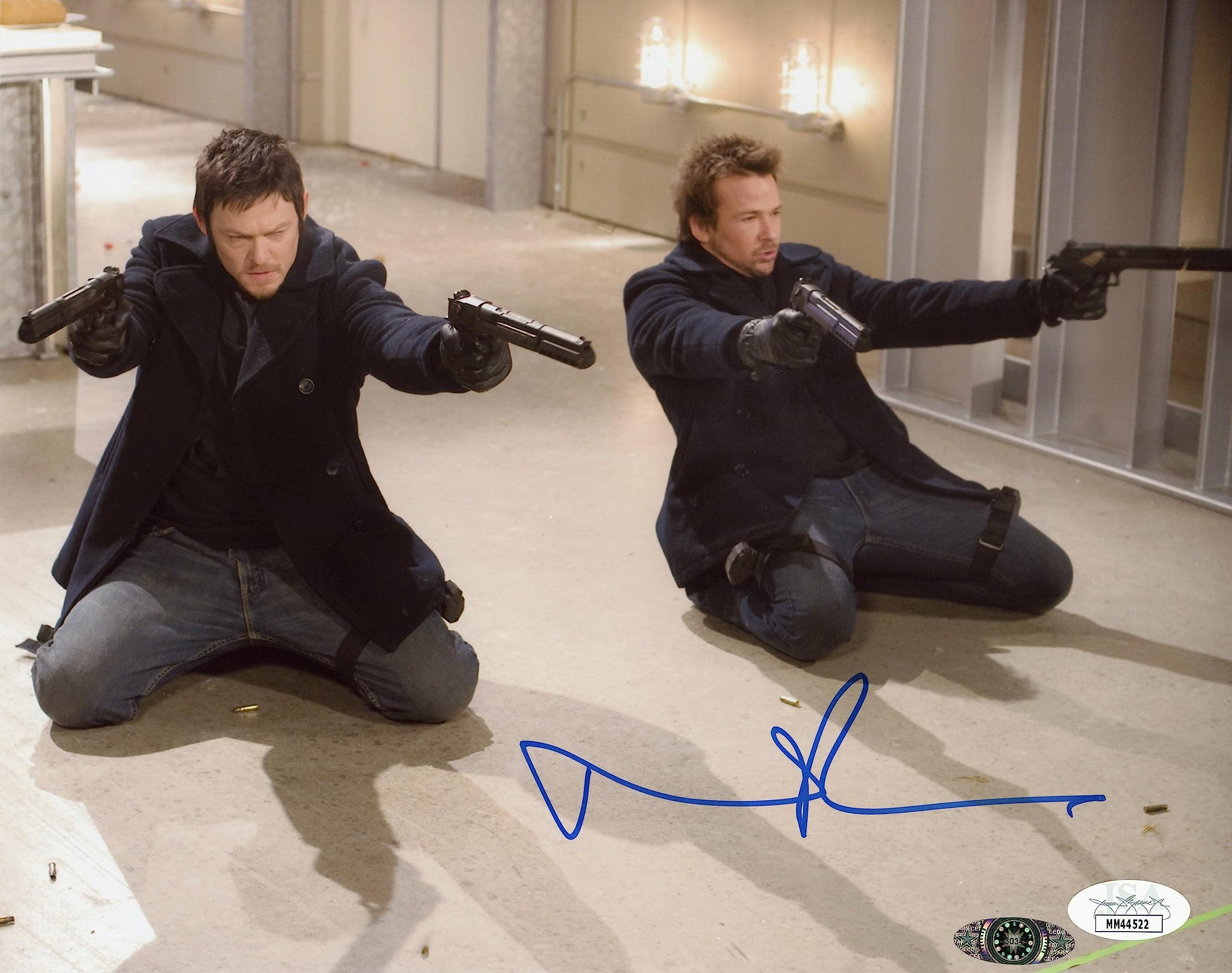 Amazon | ノーマン・リーダス 直筆 サイン 入り 8×10 ポスター JSA社