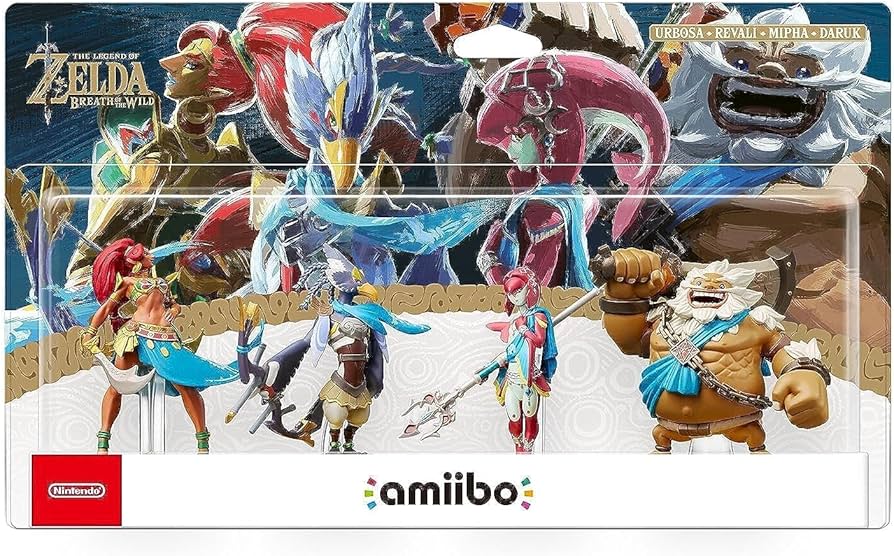 Amazon.co.jp: amiibo Set of Four (4) Heroes (Ribal, Darkel, Urboza