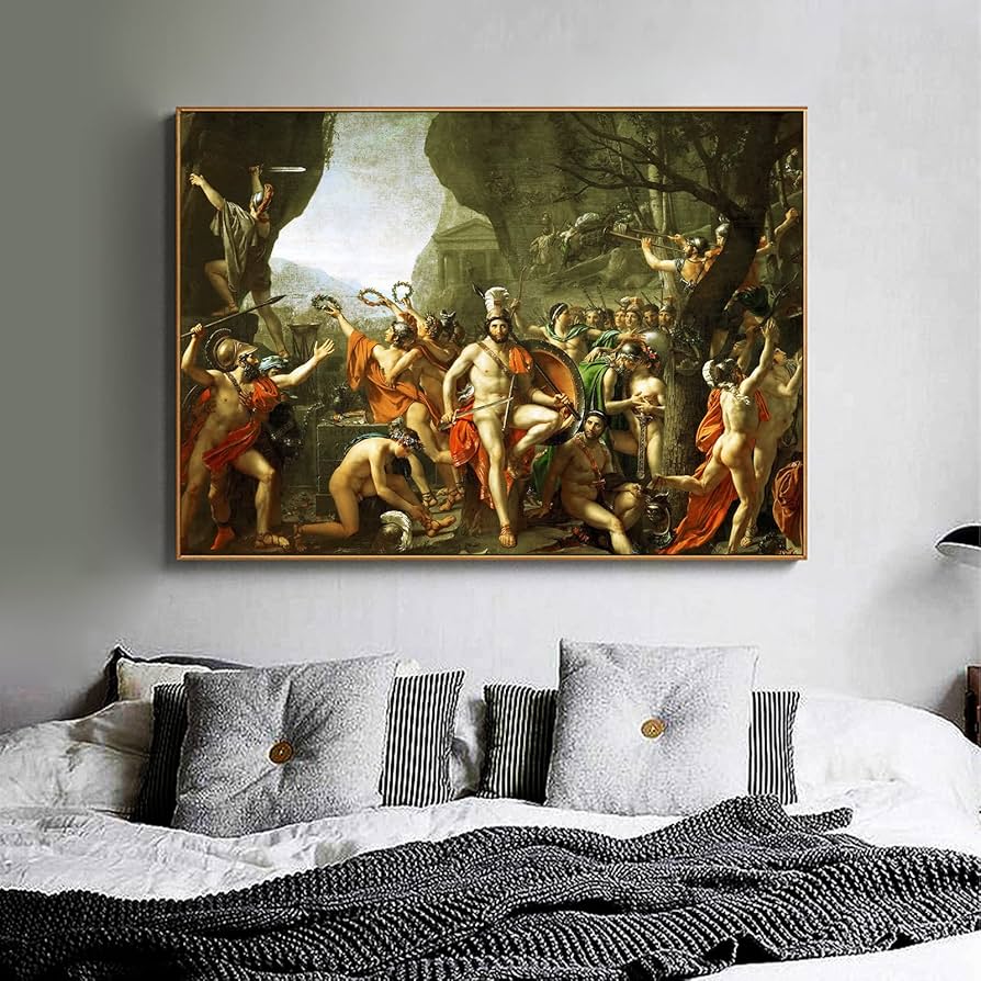 Amazon.co.jp: ジャック・ルイス・ダヴィッドキャンバスアート