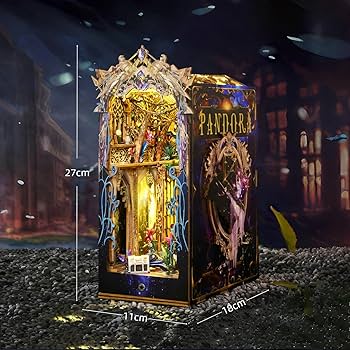 Amazon.com: DIY Pandora's Box Book Nook Kit with Rich Lighting