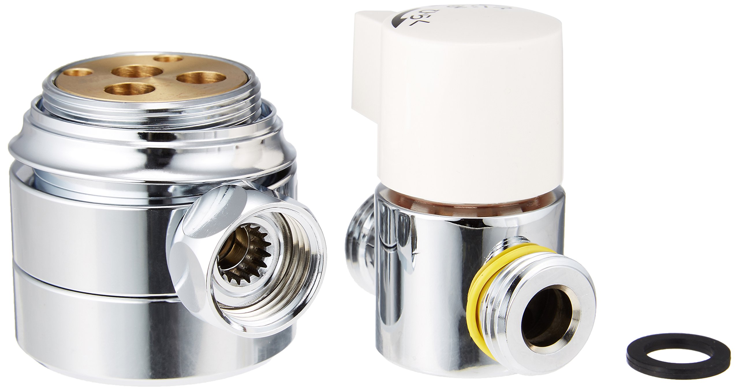 Amazon | SANEI(サンエイ) シングル混合栓用分岐アダプター SANEI用